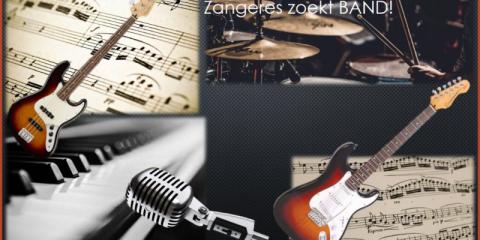 Zangeres zoekt band