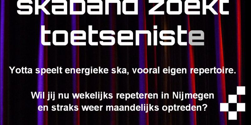 Skaband Yotta zoekt toetsenist