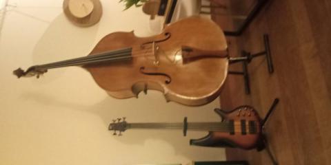 Basgitaar n contrabas