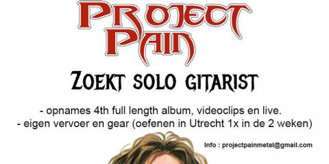 Solo gitarist gezocht Metal