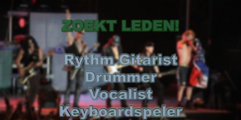 Classic Rock Cover Band Zoekt Leden!