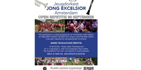 Open repetitie Jeugdorkest Jong Excelsior