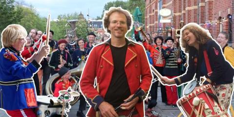 Percussionist gezocht door Amsterdams straatorkest