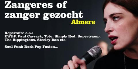 Zanger(es) gezocht