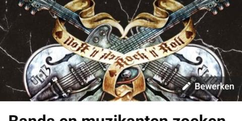 Nieuwe facebook groep bands en muzikanten zoeken voor eigen werk