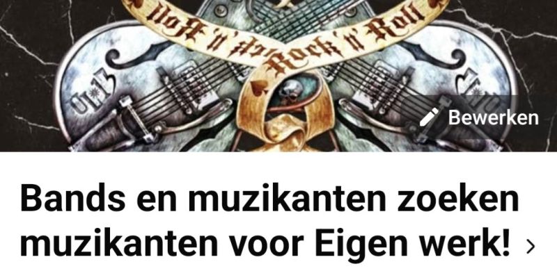 Nieuwe facebook community Eigenwerk