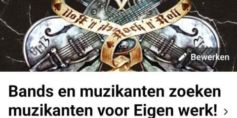 Facebook community eigenwerk muzikanten