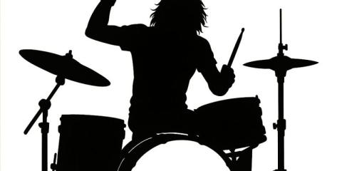 Rock drummer m/v