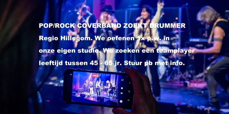 Coverband zoekt drummer