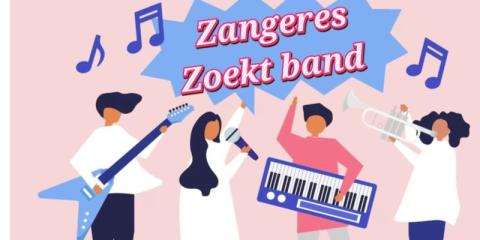 Zangeres zoekt band