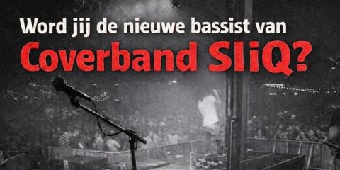 Word jij de nieuwe bassist van Coverband SliQ?