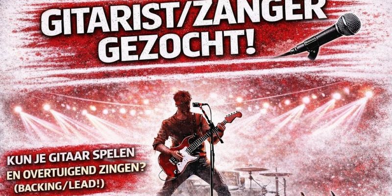 Gitarist/zanger gezocht