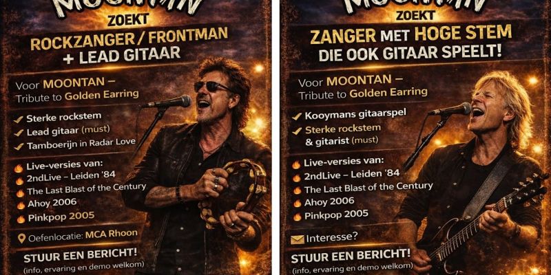 2 Zanger/gitaristen gezocht!