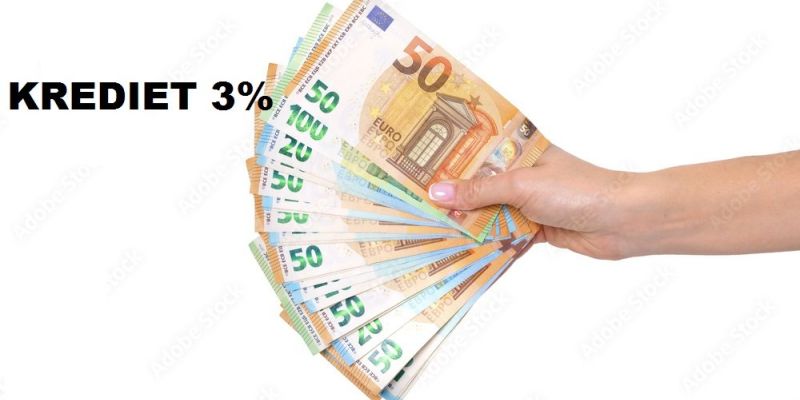 Credit d'argent 3%