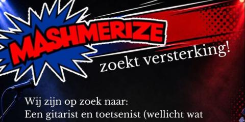 Gitarist en toetsenist gezocht