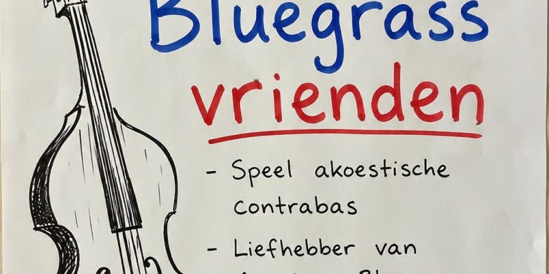 Contrabassist zoekt gezellige ervaren Brabantse muzikanten voor een akoestisch project