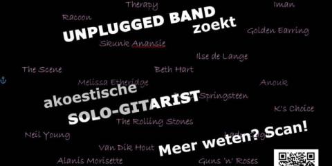 Unplugged band Plushed zoekt gitarist