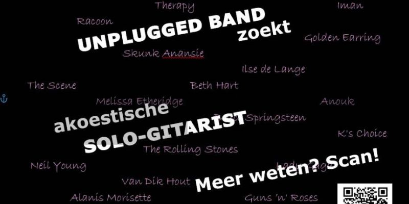 Unplugged band Plushed zoekt gitarist