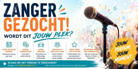 Zanger / Frontman gezocht