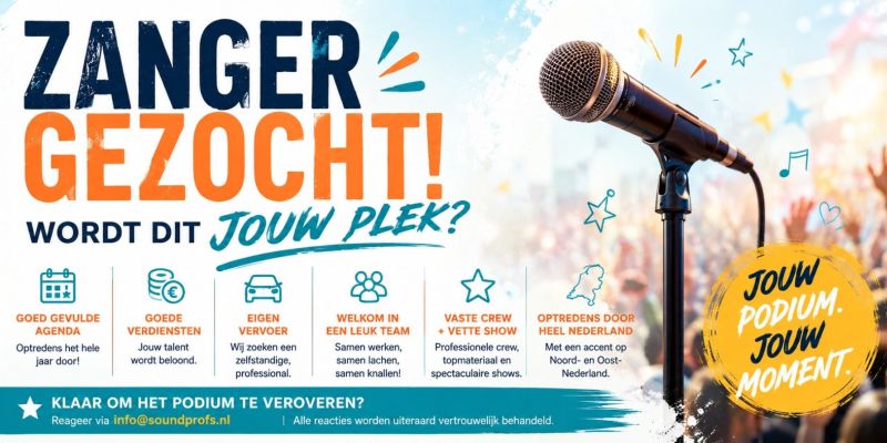 Zanger / Frontman gezocht