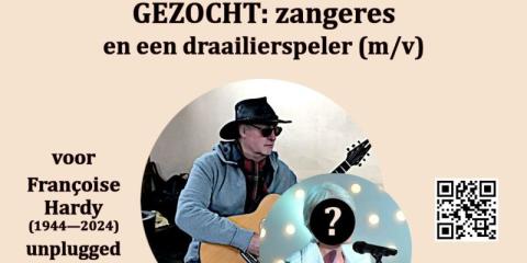 Gezocht: zangeres en draailierspeler (m/v)